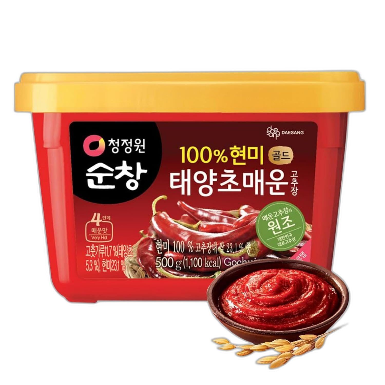Chung Jung One Sunchang very hot gochujang, Korean red chili paste